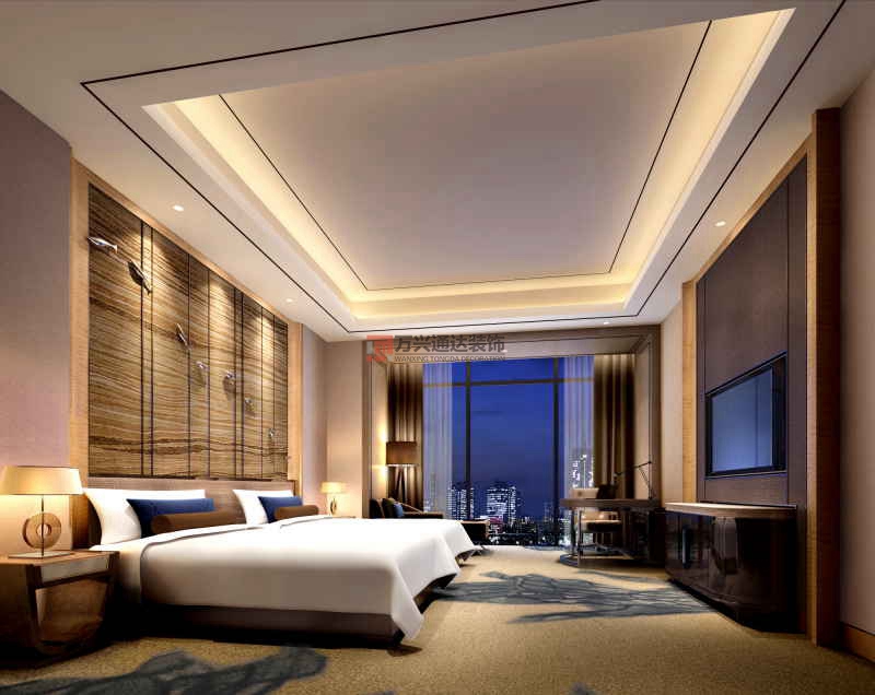 北京萬(wàn)興通達(dá)辦公裝修項(xiàng)目-鉑爾曼酒店裝修案例效果圖