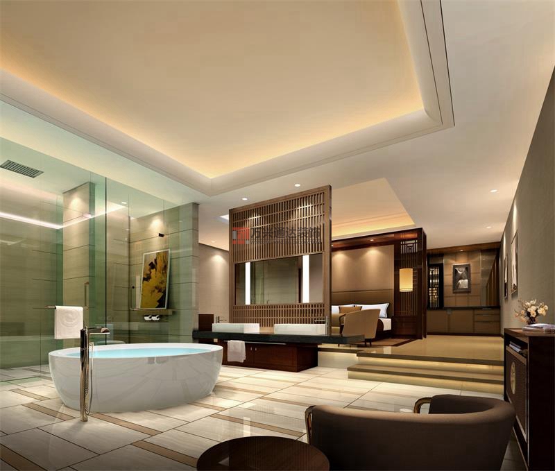 北京萬興通達(dá)辦公裝修項(xiàng)目-鴻洲游艇國際酒店裝修案例效果圖