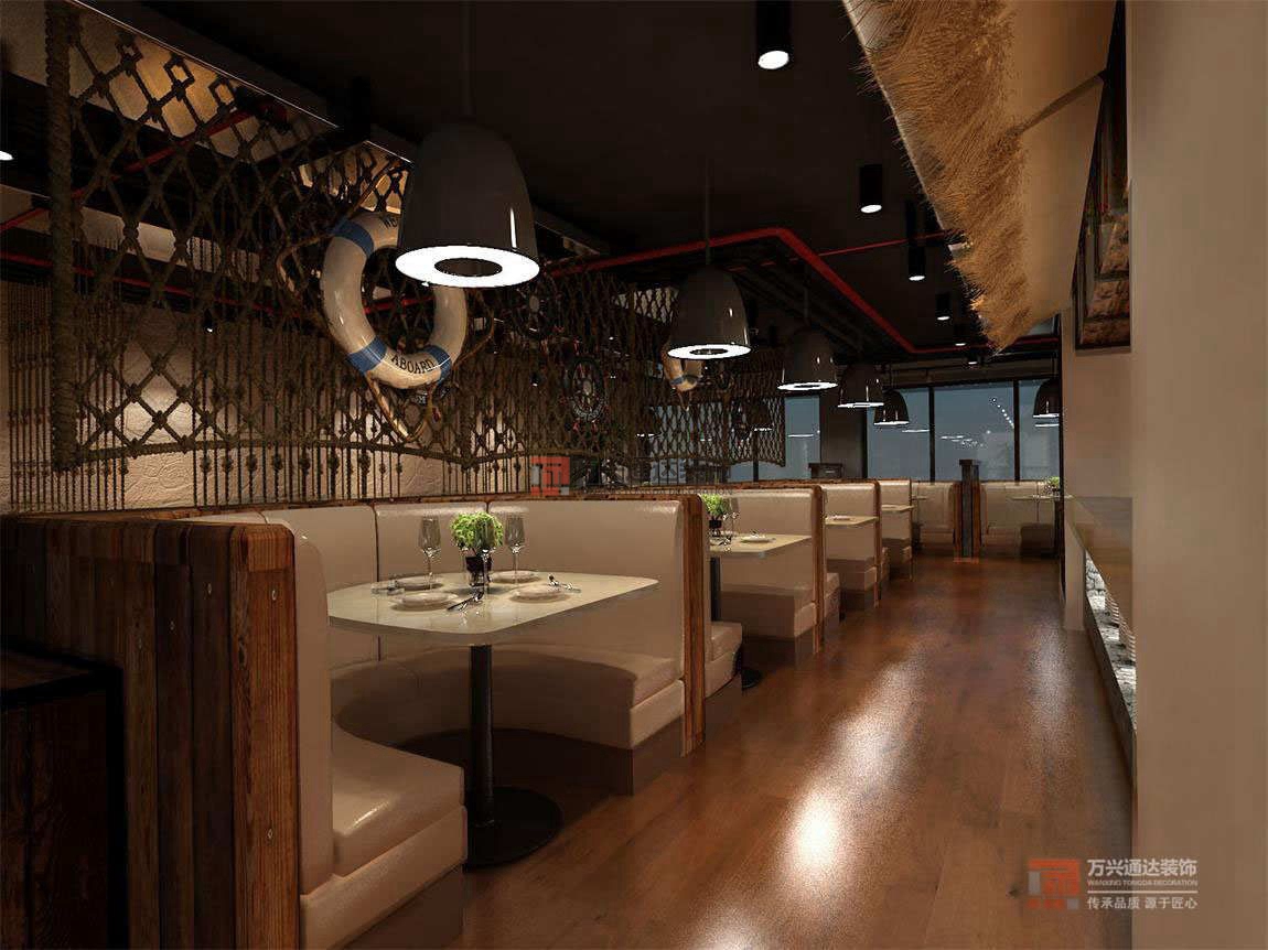 北京萬興通達(dá)辦公裝修項(xiàng)目-鲅魚餃子館裝修效果圖