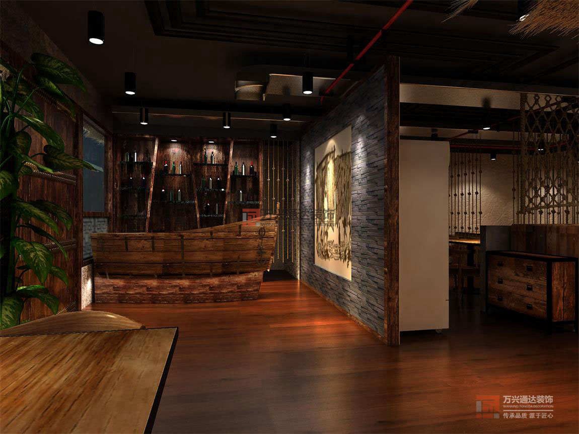 北京萬興通達(dá)辦公裝修項(xiàng)目-鲅魚餃子館裝修效果圖