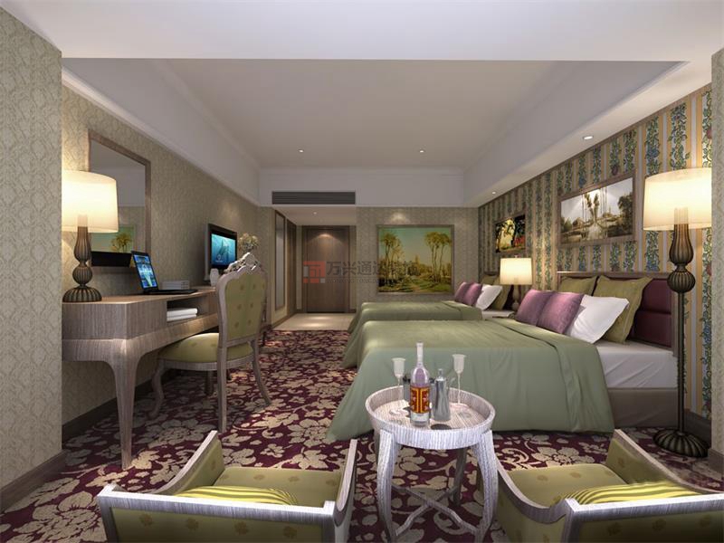 北京萬(wàn)興通達(dá)辦公裝修項(xiàng)目-千葉東茉酒店裝修案例效果圖