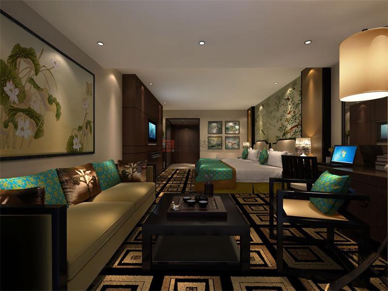 北京萬(wàn)興通達(dá)辦公裝修項(xiàng)目-千葉東茉酒店裝修案例效果圖