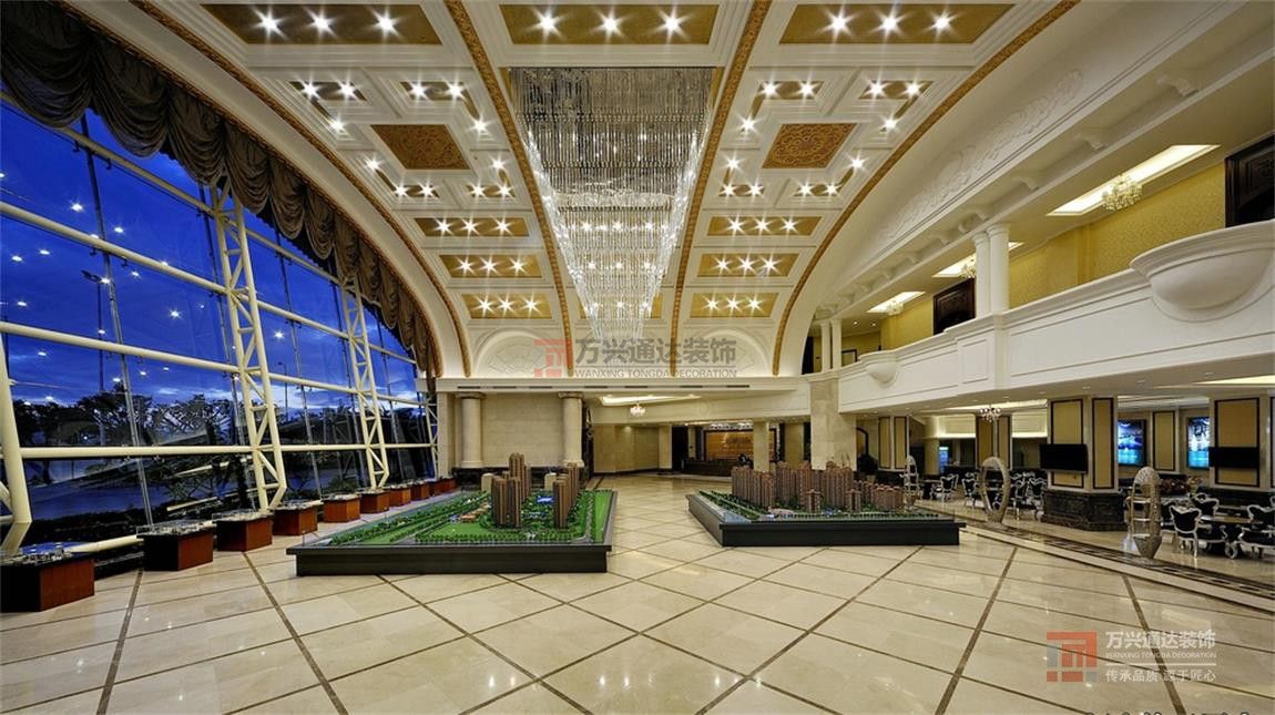 北京萬興通達辦公裝修項目-名城國際營銷中心裝修效果圖