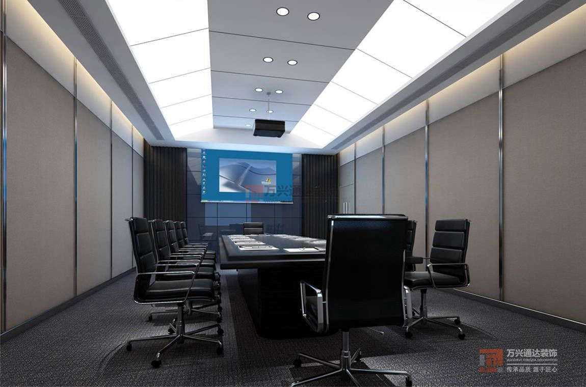 北京萬興通達(dá)辦公裝修項目-北方北投投資集團(tuán)裝修效果圖