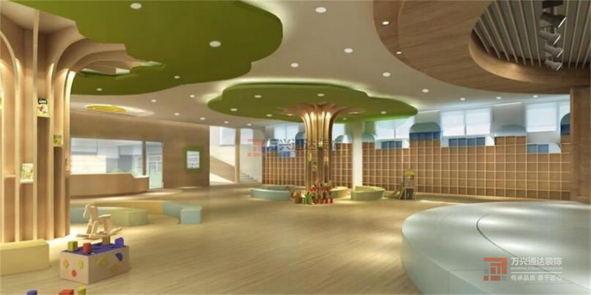 北京萬(wàn)興通達(dá)辦公裝修項(xiàng)目-富嘉名城幼兒園裝修效果圖