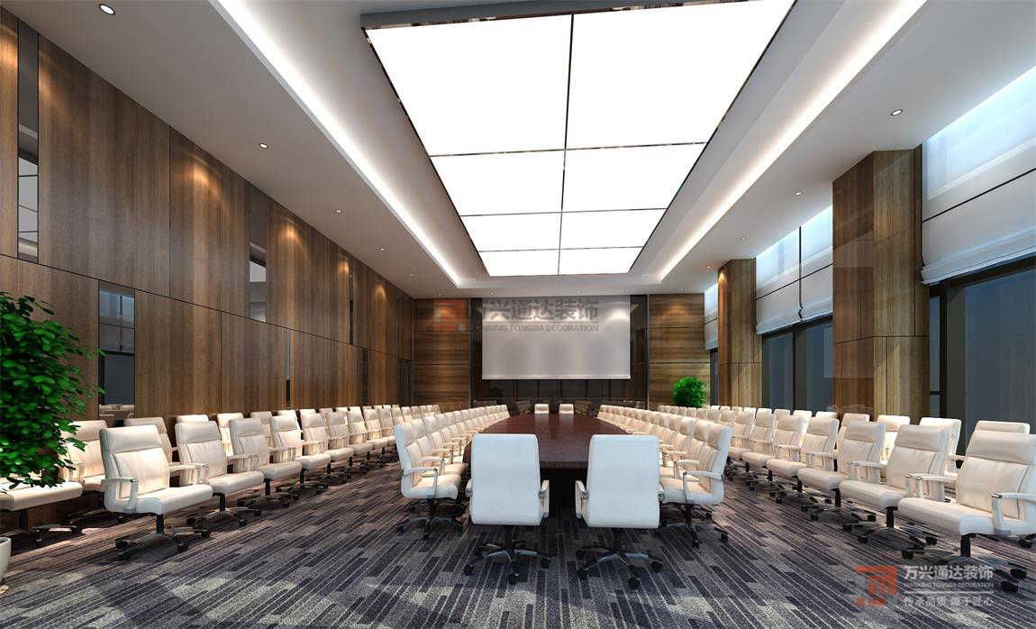 北京萬興通達(dá)辦公裝修項目-世欣控股裝修效果圖