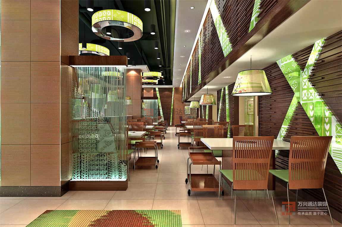 北京萬(wàn)興通達(dá)辦公裝修項(xiàng)目-小肥羊火鍋，桐鄉(xiāng)店裝修效果圖