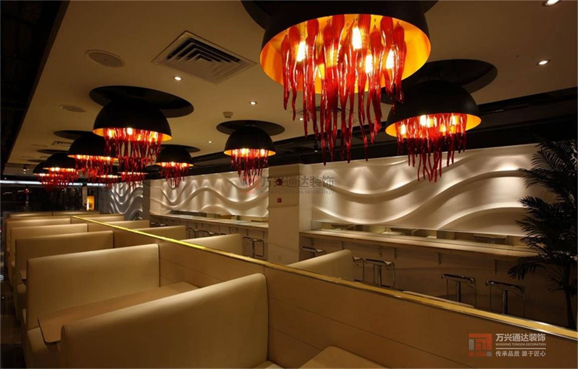 北京萬(wàn)興通達(dá)辦公裝修項(xiàng)目-尚頂好快餐廳裝修效果圖