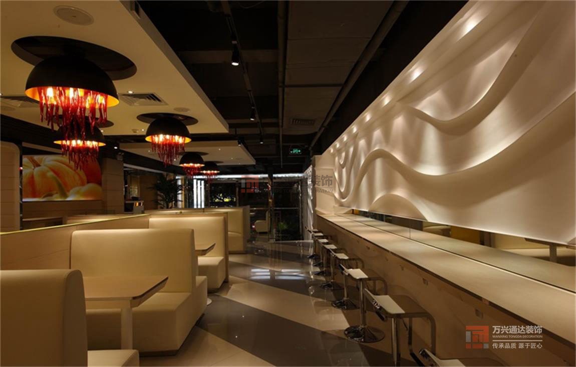 北京萬(wàn)興通達(dá)辦公裝修項(xiàng)目-尚頂好快餐廳裝修效果圖