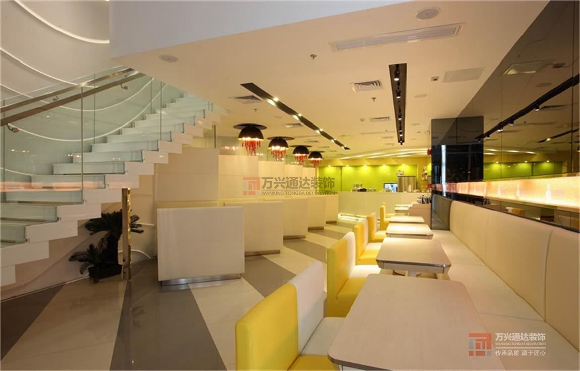 北京萬(wàn)興通達(dá)辦公裝修項(xiàng)目-尚頂好快餐廳裝修效果圖