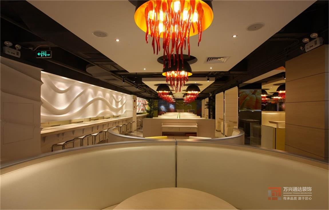 北京萬(wàn)興通達(dá)辦公裝修項(xiàng)目-尚頂好快餐廳裝修效果圖