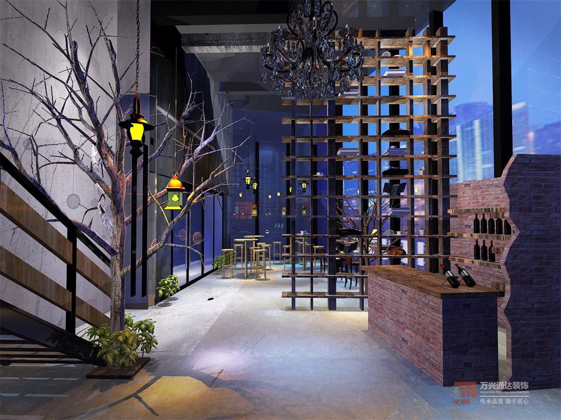 北京萬興通達(dá)辦公裝修項(xiàng)目-釜山料理餐廳裝修效果圖