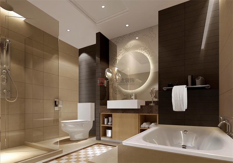 北京萬興通達辦公裝修項目-德馨溫泉酒店裝修案例效果圖