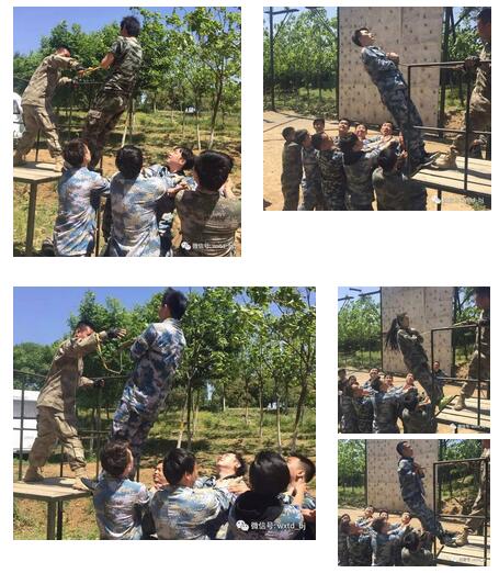 “團結一心，勇往直前”-2017萬興通達拓展活動