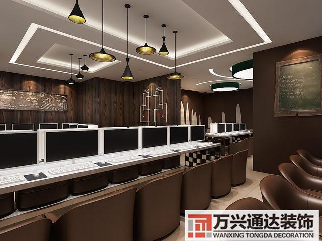 網(wǎng)咖裝飾網(wǎng)咖裝修費用大概需要多少錢_萬興辦公室裝修公司