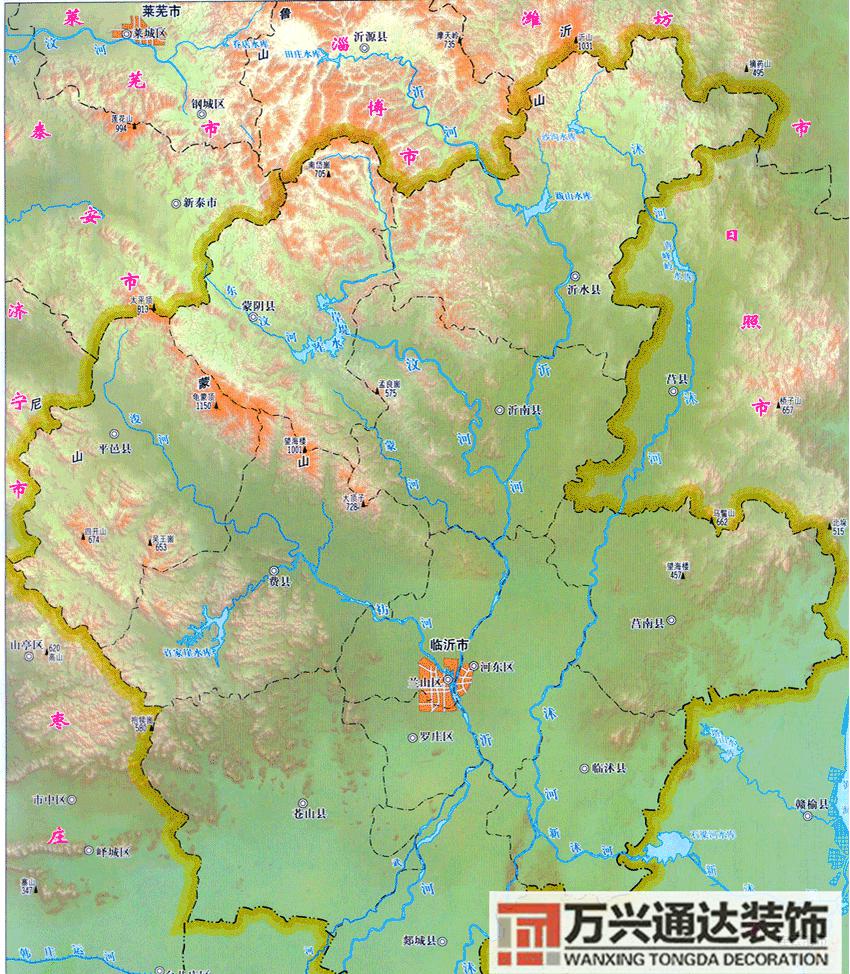蒙山風水蒙山大門口