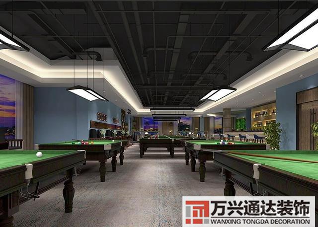 臺(tái)球廳裝修臺(tái)球廳裝修風(fēng)格圖
