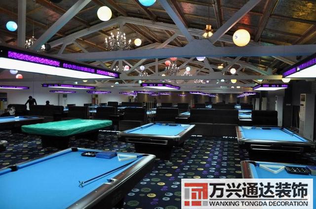 臺(tái)球廳裝修臺(tái)球廳裝修風(fēng)格圖