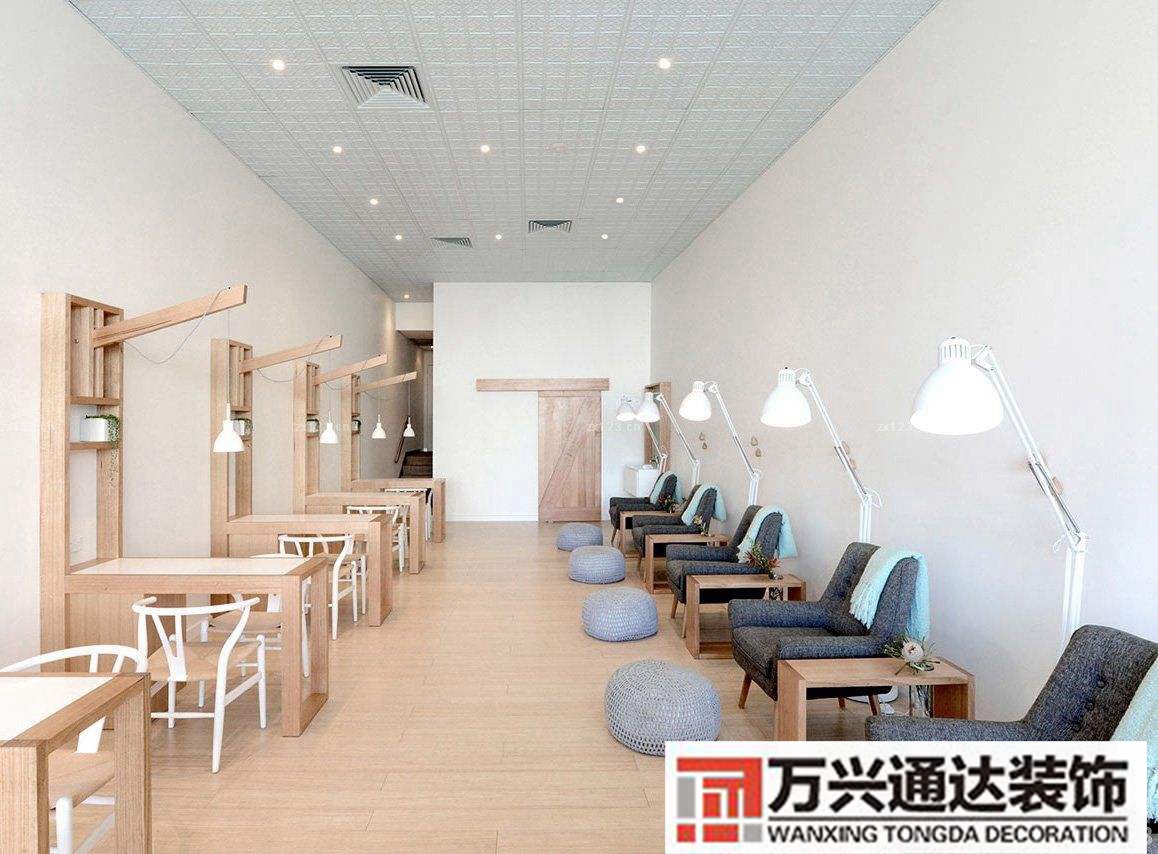 美甲店裝修效果圖片美甲店裝修設計效果圖