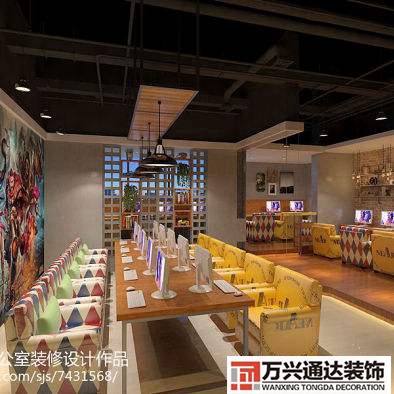 200平米網(wǎng)咖裝修200平方網(wǎng)咖裝修圖