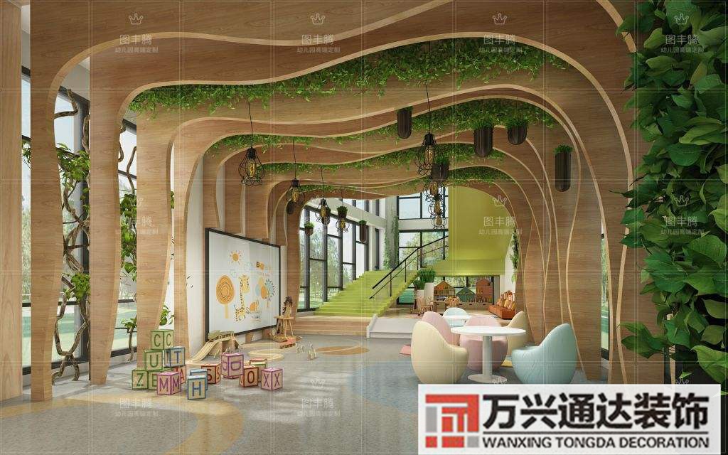 大型幼兒園裝修大型幼兒園裝修中,給孩子們一個(gè)