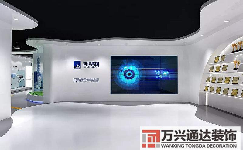 企業(yè)展廳設(shè)計裝修裝飾公司展廳設(shè)計圖片大全