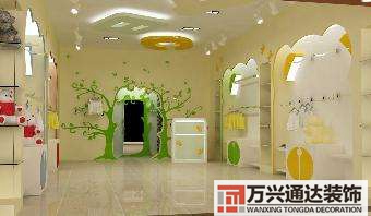 開(kāi)孕嬰店裝修效果圖孕婦裝店鋪裝修效果圖