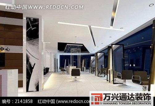 高端美發店裝修美發店設計裝修公司
