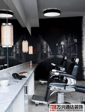 小型美發店裝修圖小型美容美發裝修店面圖片