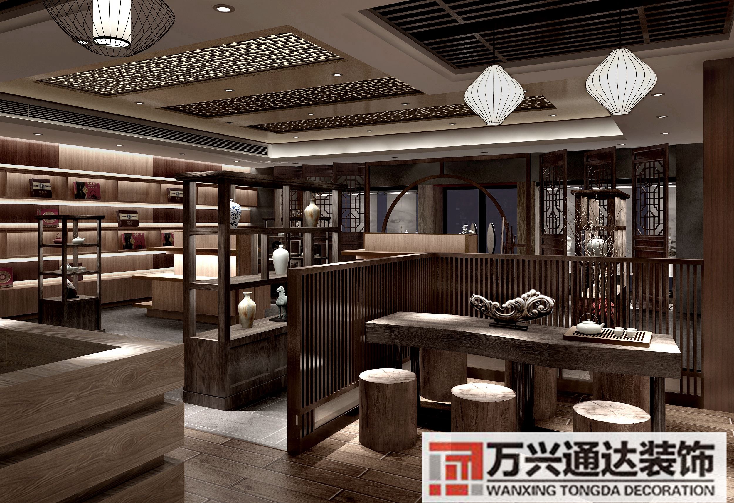 茶葉專(zhuān)賣(mài)店裝修茶葉專(zhuān)賣(mài)店裝修效果圖