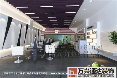 美發店個性裝修圖片美發店裝修效果圖簡約