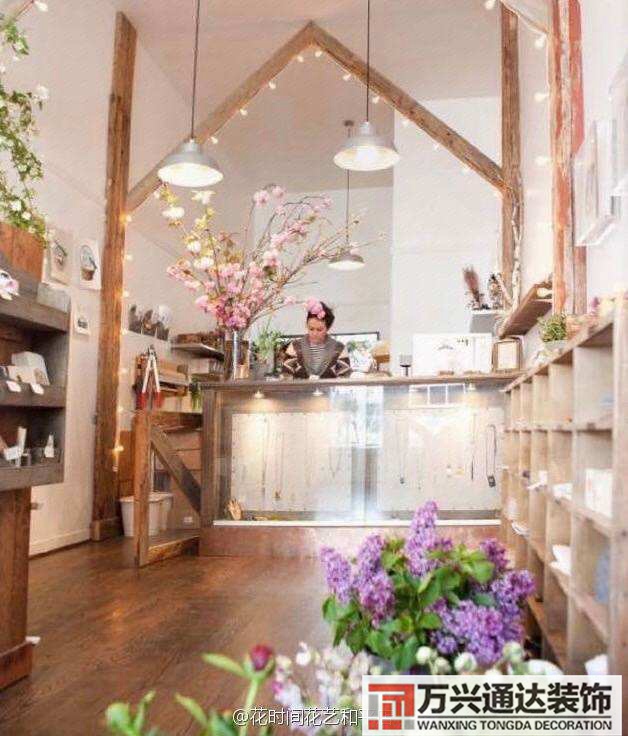 花店創(chuàng)意裝修花店裝修設(shè)計方案