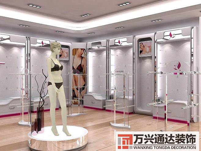 個性內(nèi)衣店裝修圖內(nèi)衣店內(nèi)部裝修效果圖