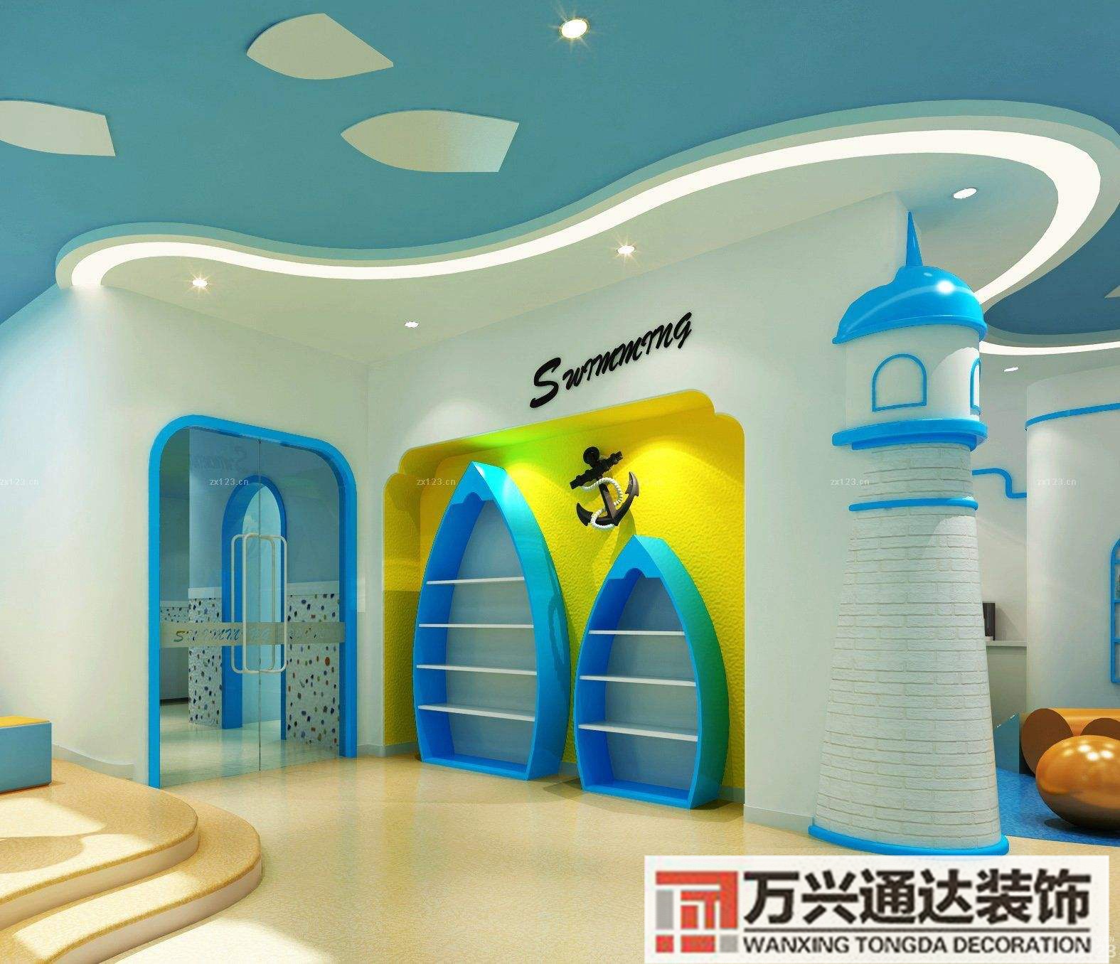 幼兒園柱子裝修幼兒園柱子裝修蘑菇