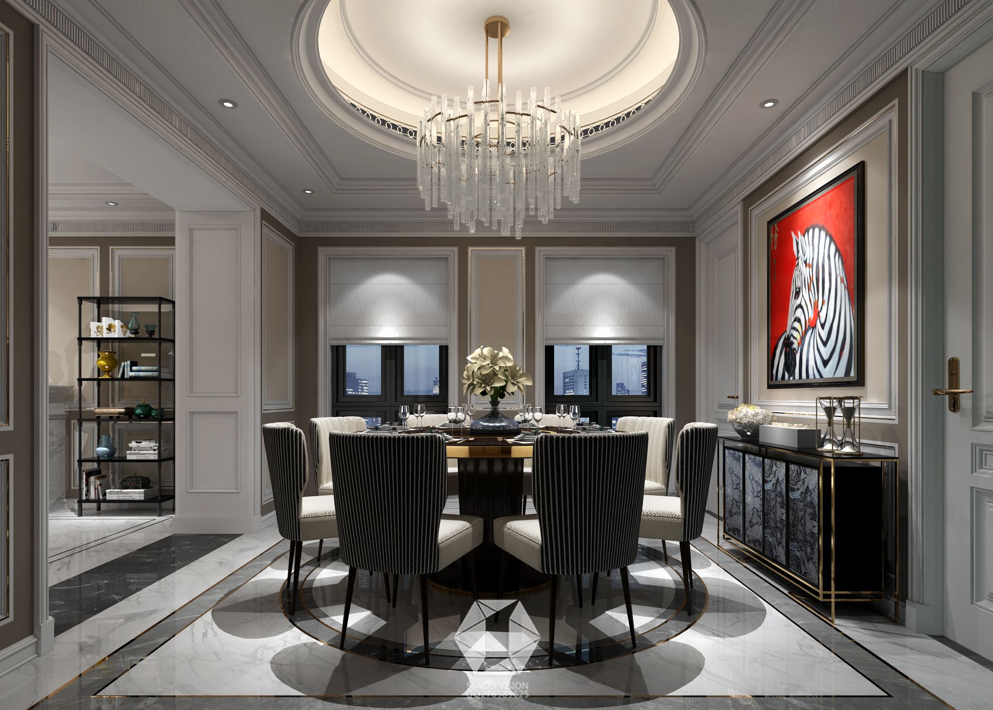 高端簡約300平米辦公室裝修